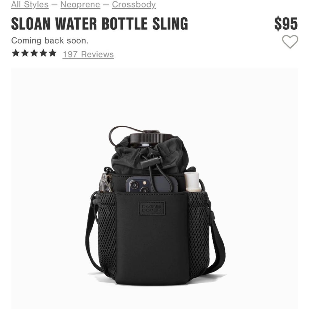 Sloan Water Bottle Sling